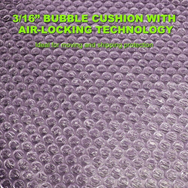 OFFITECTURE Nylon Bubble Cushioning Wrap Roll, 3/16” Air Bubble, 12 Inch x 36 Feet, Perforated Every 12”, (12"x36'x2 rolls) - Image 3